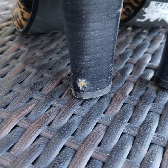 Naughty Monkey leopard print patent heels - Picture 6 of 8